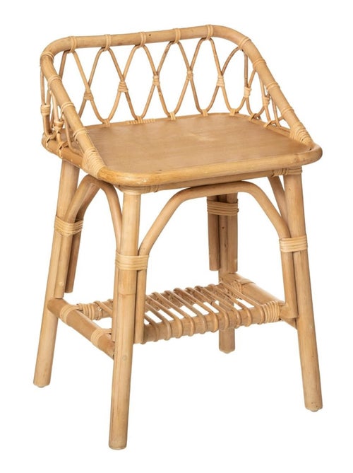 Table de chevet en rotin - Kiabi