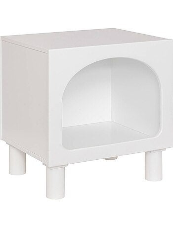 Table de chevet enfant 1 niche organique en pin tara