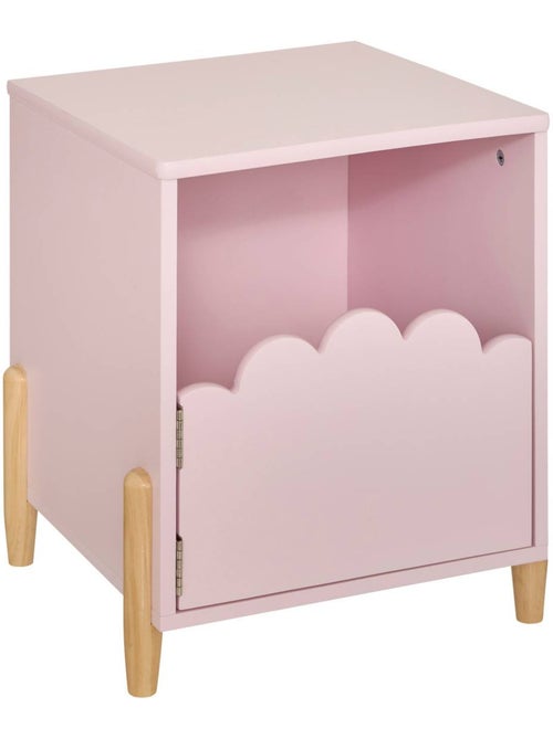 Table de chevet enfant 1 porte douceur - Kiabi