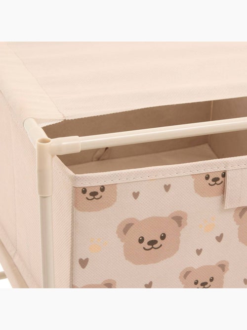 Table de chevet enfant 1 tiroir ourson tissa - Kiabi
