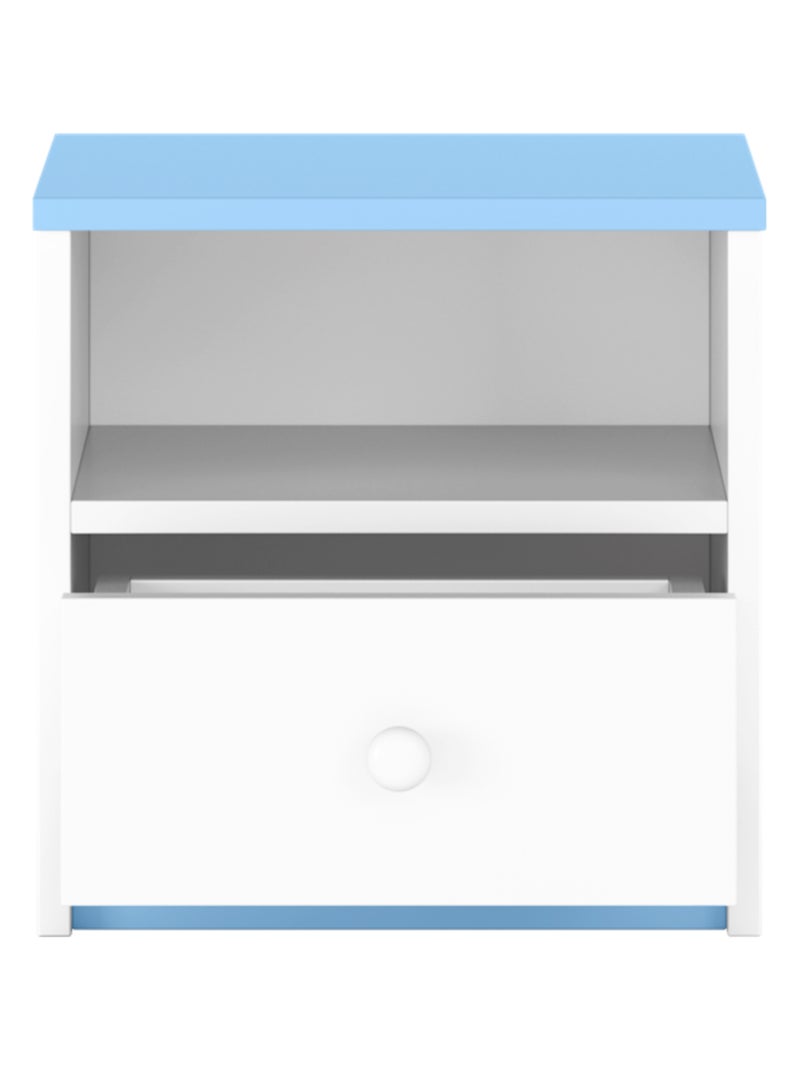 Table de Chevet Enfant Bleu clair - Kiabi