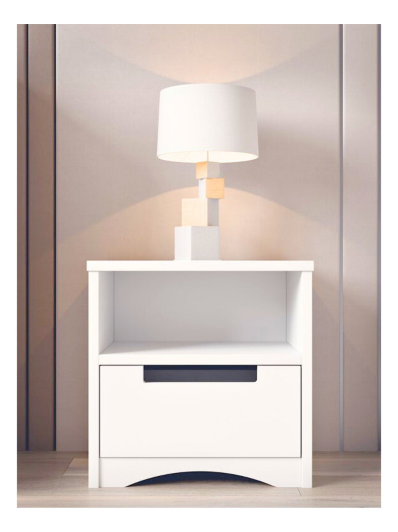Table de Chevet Enfant Classic Blanc - Kiabi