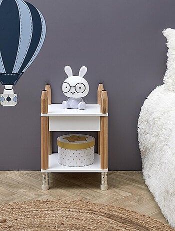 Table de chevet enfant en bois collection CRAYON