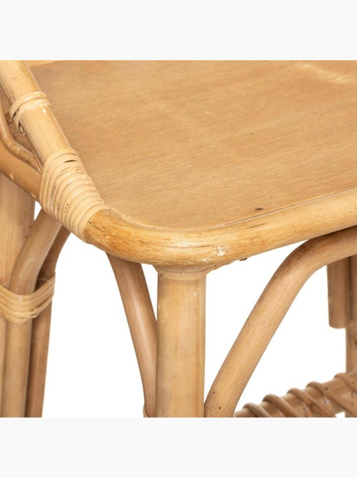 Table de chevet enfant en rotin colette - Kiabi