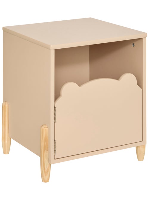 Table de chevet enfant forme ourson avec porte de rangement - Kiabi Table de chevet enfant forme ourson avec porte de rangement - Kiabi