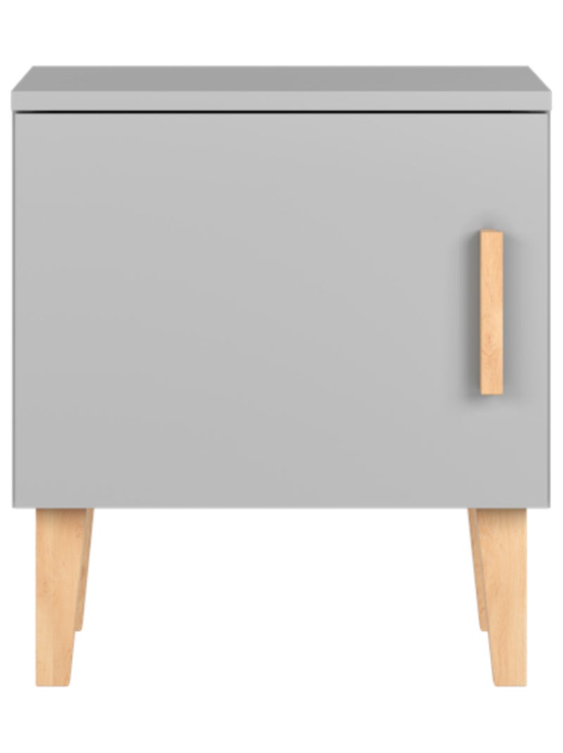 Table de Chevet Enfant Kubi Gris - Kiabi