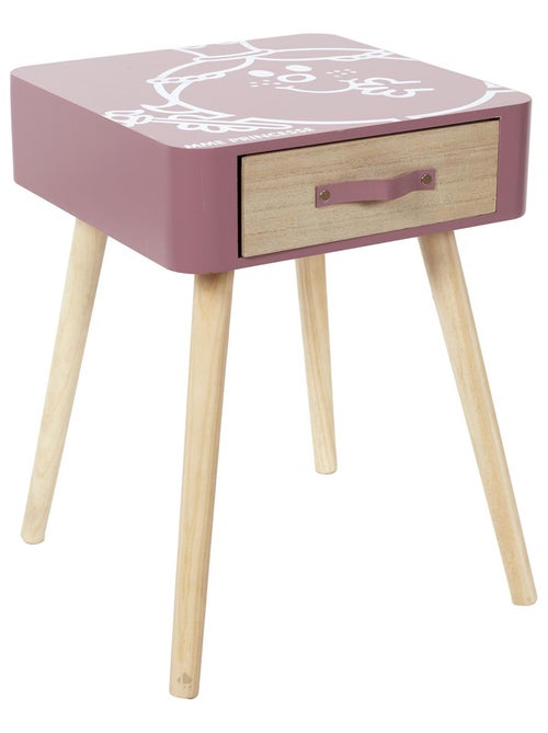 Table de chevet enfant MONSIEUR MADAME - Kiabi