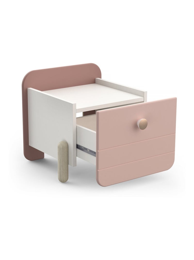 Table de chevet enfant Rose - Kiabi