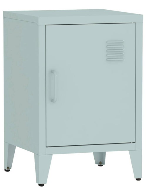 Table de chevet industrielle 1 porte Soho - Kiabi