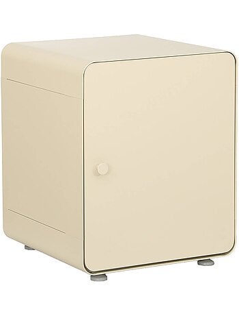Table de chevet industrielle acier 1 porte tribeca