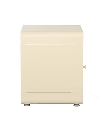 Table de chevet industrielle acier 1 porte tribeca