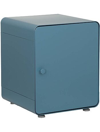 Table de chevet industrielle acier 1 porte tribeca