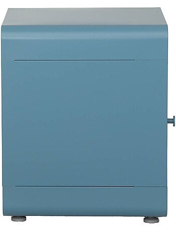 Table de chevet industrielle acier 1 porte tribeca