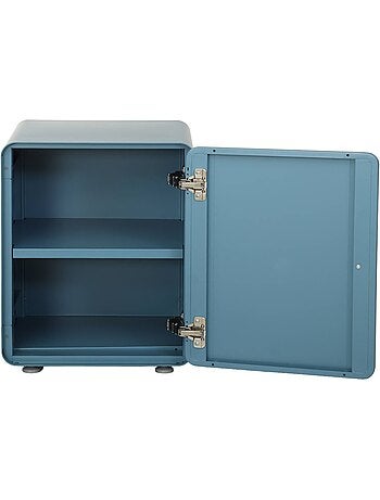 Table de chevet industrielle acier 1 porte tribeca