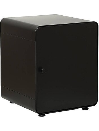 Table de chevet industrielle acier 1 porte tribeca