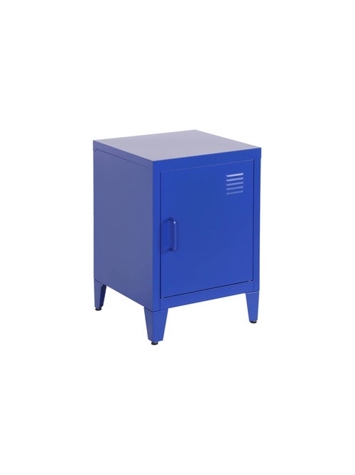 Table de chevet industrielle métal 1 porte Soho - Kiabi Table de chevet industrielle métal 1 porte Soho - Kiabi