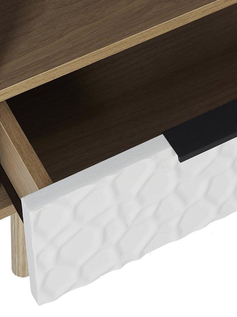 Table de chevet Sven Beige - Kiabi