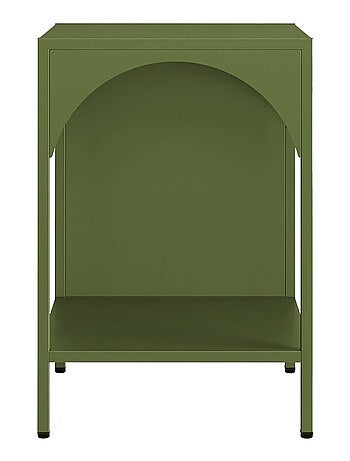 Table de chevet, table d'appoint industrielle métal (lot de 2) Soho