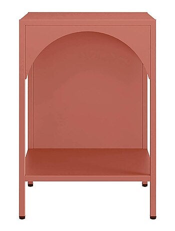 Table de chevet, table d'appoint industrielle métal (lot de 2) Soho