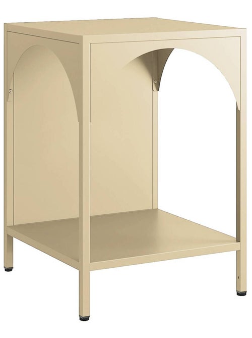 Table de chevet, table d'appoint industrielle métal Soho - Kiabi