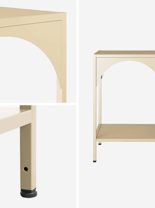 Table de chevet, table d'appoint industrielle métal Soho - Kiabi