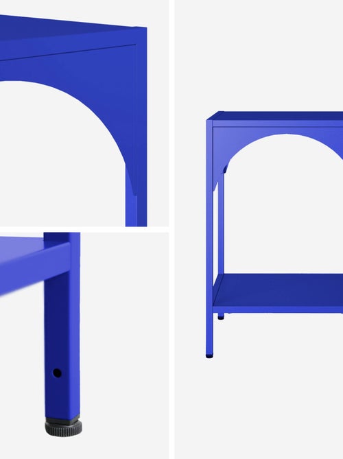 Table de chevet, table d'appoint industrielle métal Soho - Kiabi