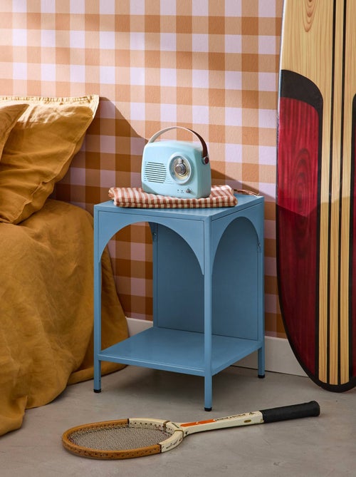 Table de chevet, table d'appoint industrielle métal Soho - Kiabi