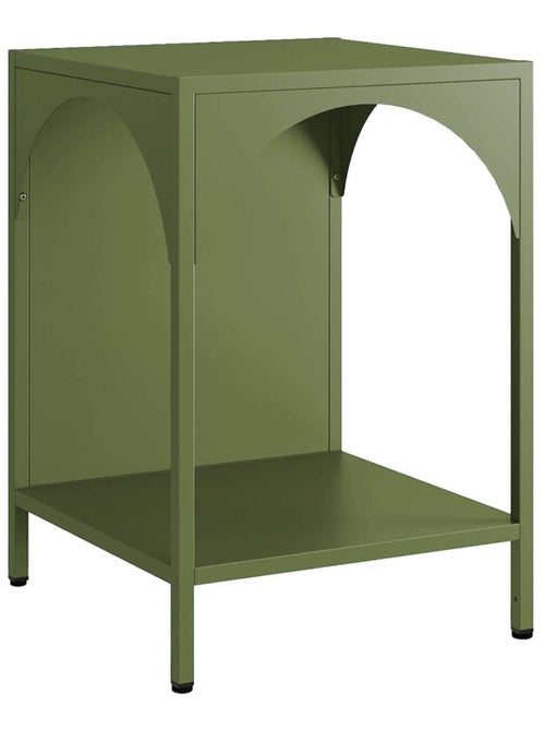 Table de chevet, table d'appoint industrielle métal Soho - Kiabi