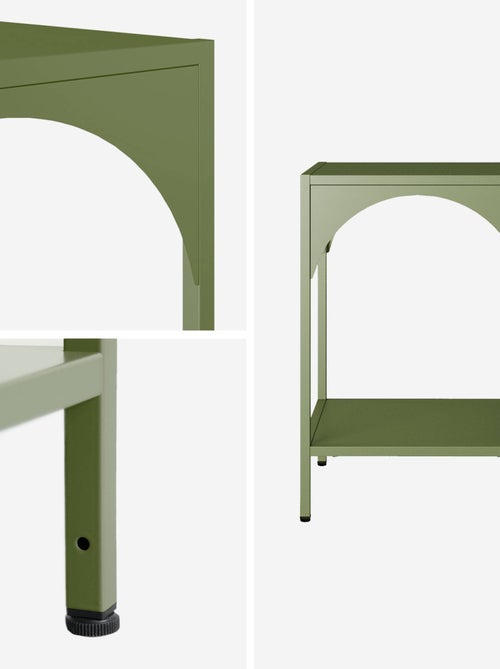 Table de chevet, table d'appoint industrielle métal Soho - Kiabi