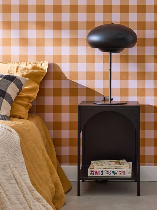 Table de chevet, table d'appoint industrielle métal Soho - Kiabi