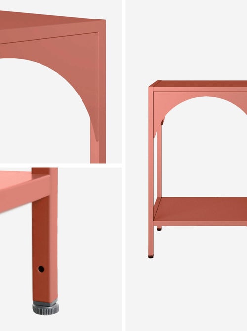 Table de chevet, table d'appoint industrielle métal Soho - Kiabi