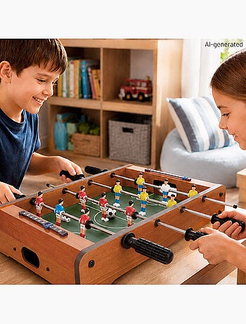 Table de football en bois 30x51x11 cm cb games
