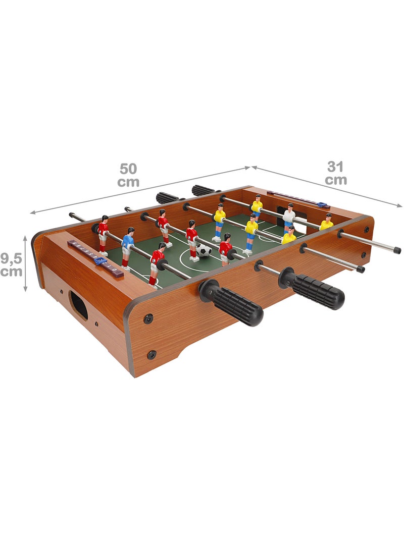Table de football en bois 30x51x11 cm cb games N/A - Kiabi