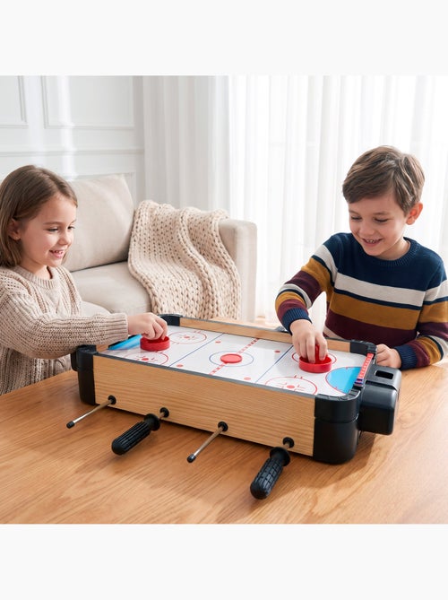 Table de hockey sur air et baby-foot 2 en 1 cb games - Kiabi Table de hockey sur air et baby-foot 2 en 1 cb games - Kiabi