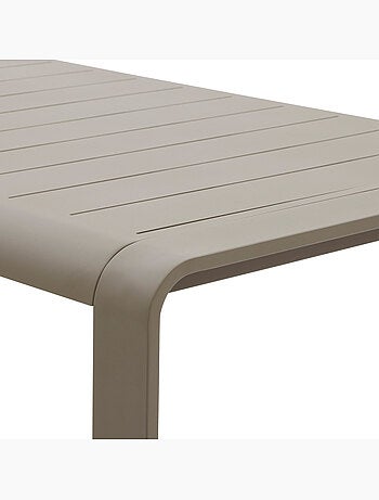 Table de jardin 10 places en aluminium DOMILLY