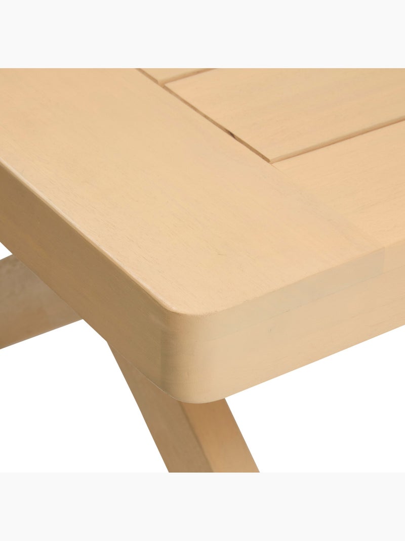 Table de jardin 10 places en eucalyptus XENIA Beige - Kiabi