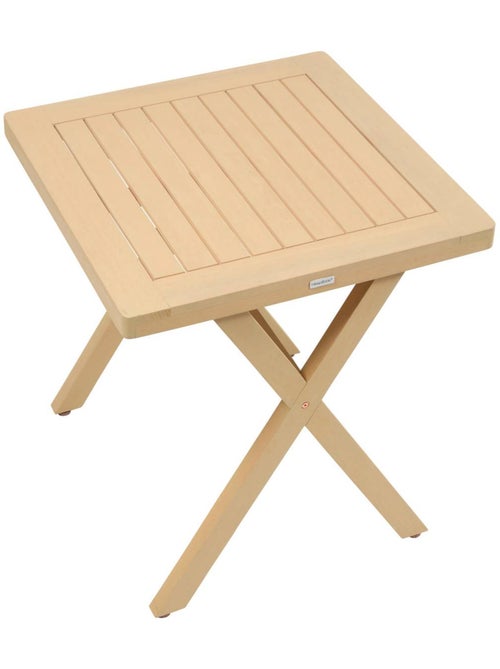 Table de jardin 2 places en eucalyptus XENIA - Kiabi Table de jardin 2 places en eucalyptus XENIA - Kiabi
