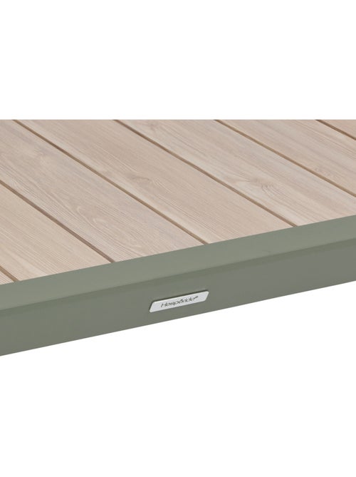 Table de jardin 6 places en aluminium effet bois ÉVASION - Kiabi Table de jardin 6 places en aluminium effet bois ÉVASION - Kiabi
