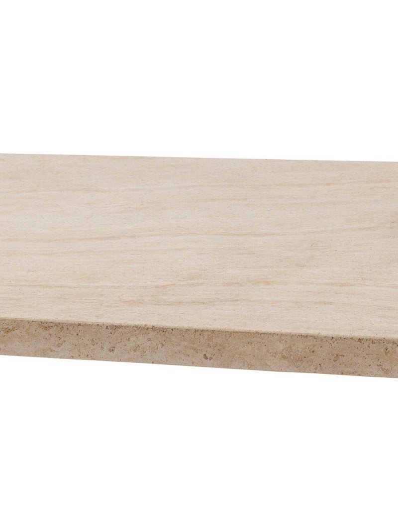 Table de jardin 8 places en acacia plateau effet travertin venizia Transparent - Kiabi