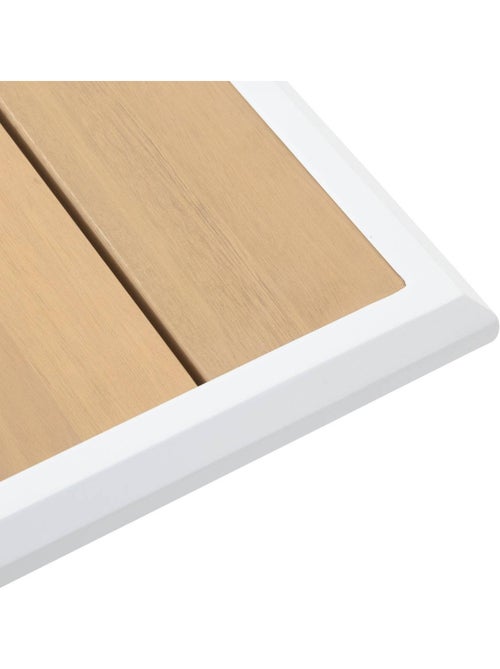 Table de jardin 8 places en aluminium et eucalyptus AXIOME - Kiabi Table de jardin 8 places en aluminium et eucalyptus AXIOME - Kiabi