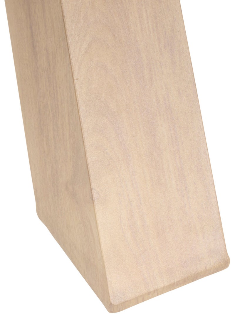 Table de jardin 8 places en aluminium piètement croisé AXIOME Beige argile - Kiabi