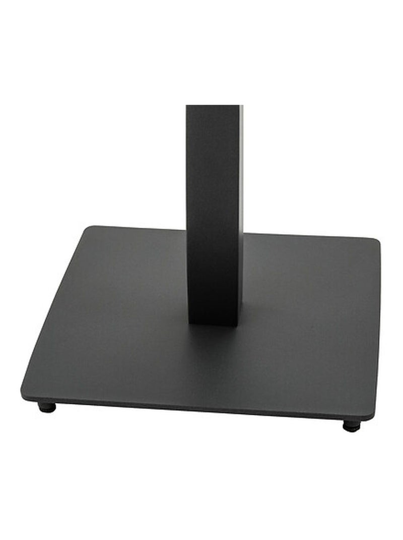 Table de jardin bistro carrée en acier et céramique 2 places LAMBADA Gris foncé - Kiabi