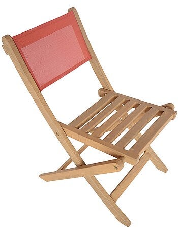 Table de jardin bistrot enfant bois d'acacia + 2 assises Elise