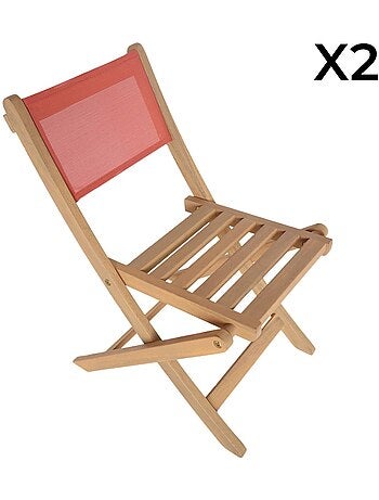 Table de jardin bistrot enfant bois d'acacia + 2 assises Elise