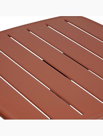 Table de jardin carrée 2 places ALEGORIA