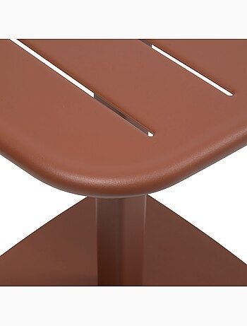 Table de jardin carrée 2 places ALEGORIA