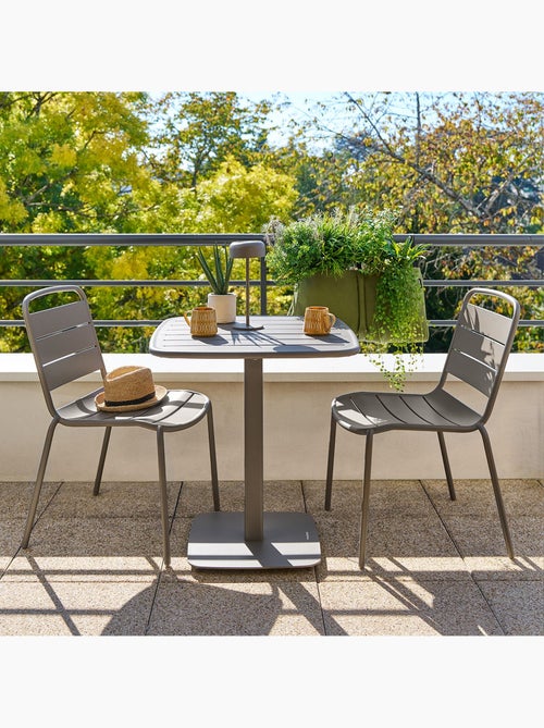 Table de jardin carrée 2 places ALEGORIA - Kiabi