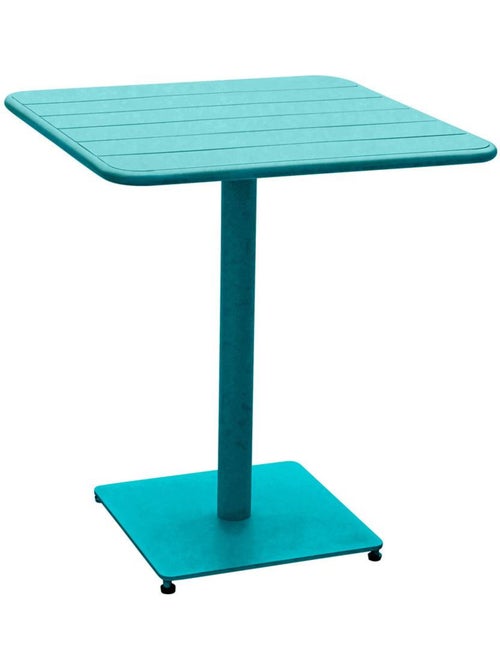 Table de jardin carrée 2 places en acier PHUKET - Kiabi