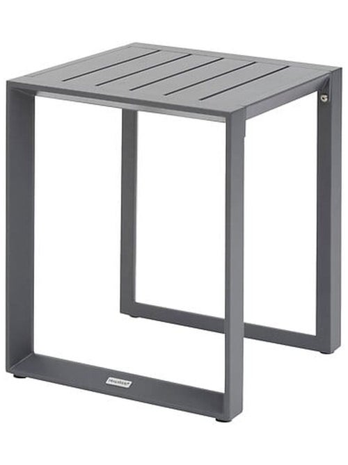 Table de jardin d'appoint carrée en aluminium EVASION - Kiabi Table de jardin d'appoint carrée en aluminium EVASION - Kiabi