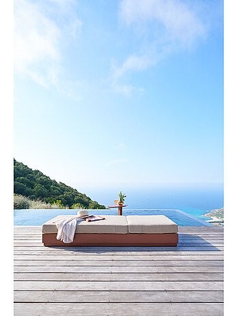 Table de jardin d'appoint en aluminium VENUZIA